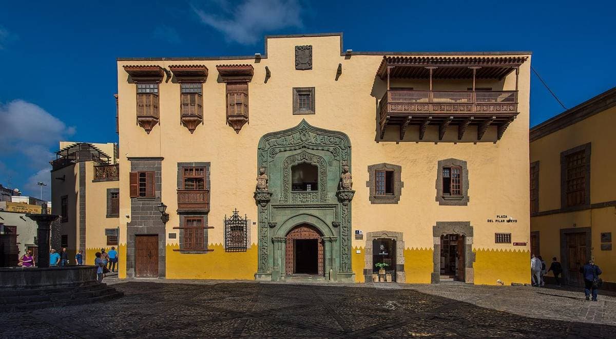 Casa de Colón en el barrio de Vegueta, Las Palmas de Gran Canaria