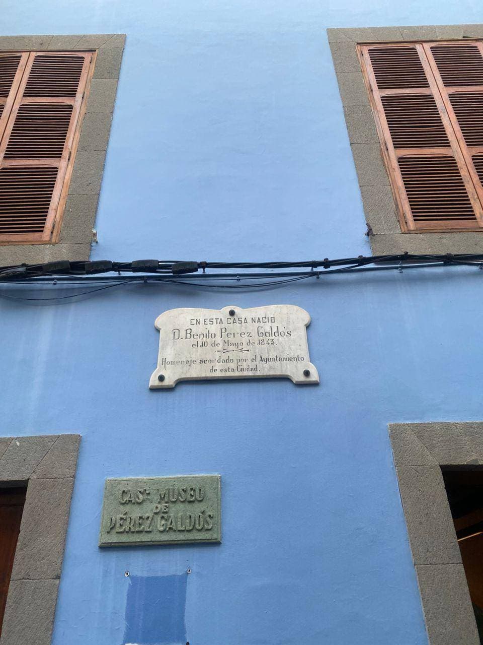 Casa-Museo Pérez Galdós en Triana, Las Palmas de Gran Canaria