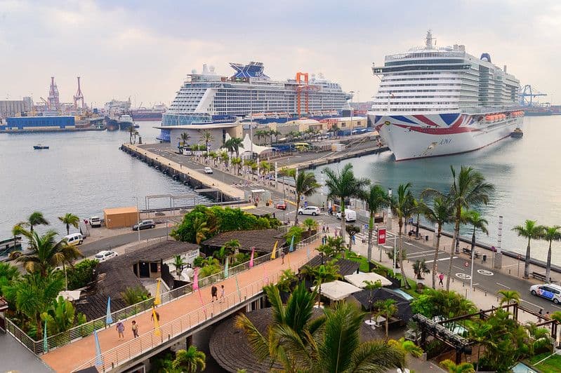 Kreuzfahrtterminal Santa Catalina in Las Palmas – Transfer zum Flughafen