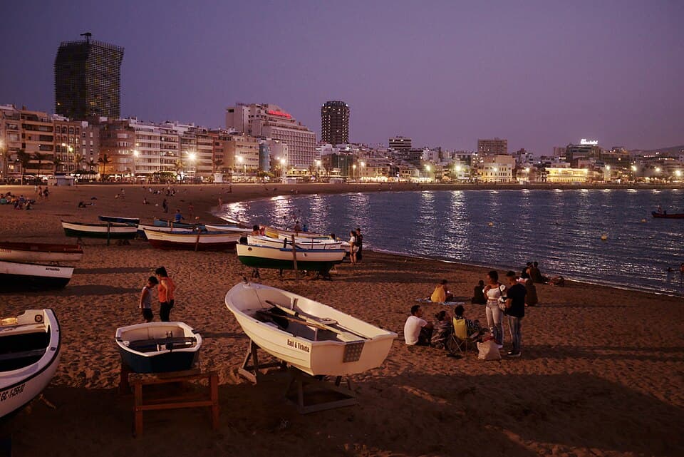 Plage de Las Canteras, Las Palmas de Gran Canaria