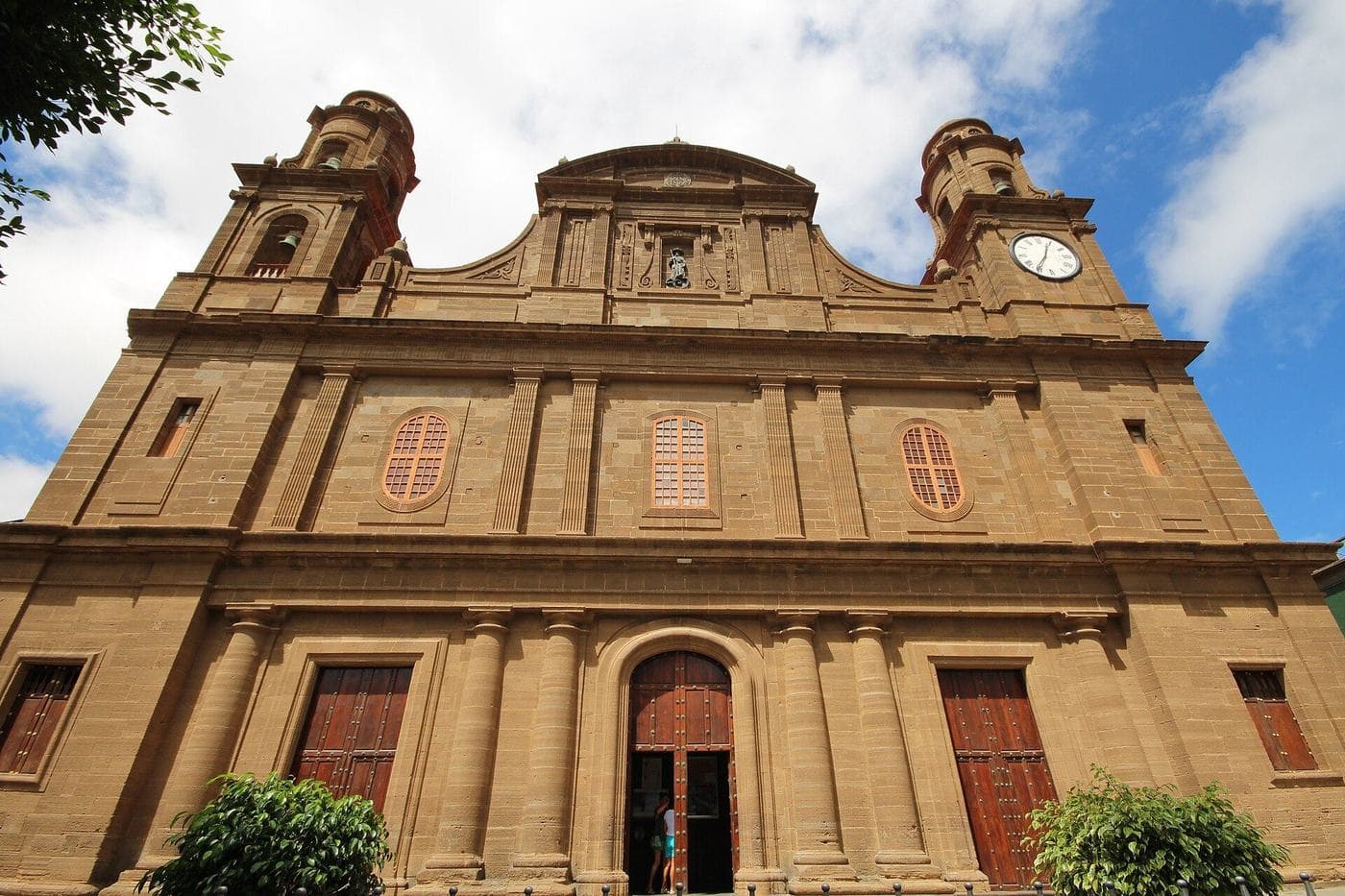Santiago-kirken i gamlebyen i Gáldar, Gran Canaria
